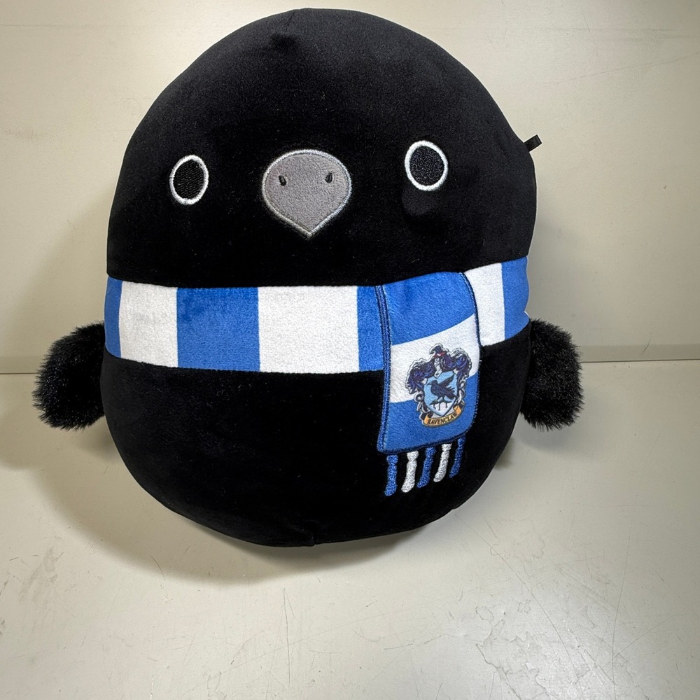 Squishmallows Harry Potter Ravenclaw‎ Raven Plush 8 Inch Black Bird Wizarding